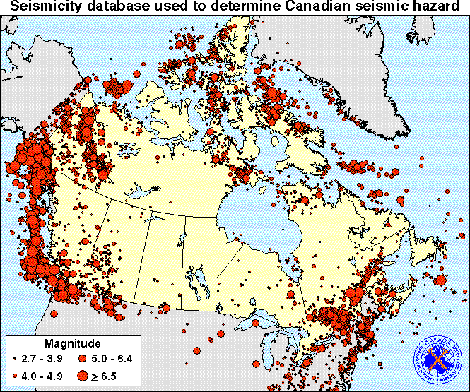 Earthquakes Canada